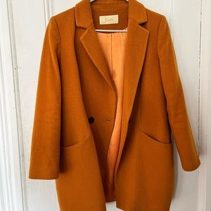 Mustard vintage blazer jacket